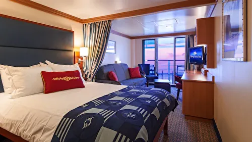 Deluxe Family Oceanview Stateroom with Verandah 