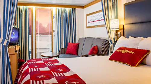 Deluxe Oceanview Stateroom with Verandah