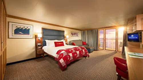 Deluxe Oceanview Stateroom with Navigator's Verandah 