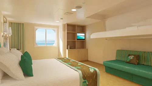 Spa Ocean View Stateroom (Obstructed View)