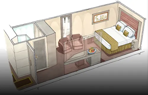 YACHT CLUB INTERIOR SUITE