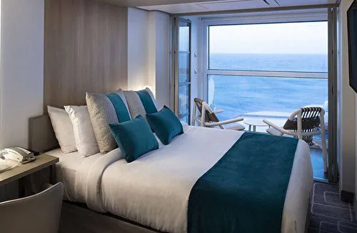 Edge Single Stateroom with Infinite Veranda
