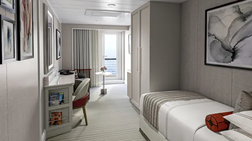 Concierge Level Solo Veranda Stateroom