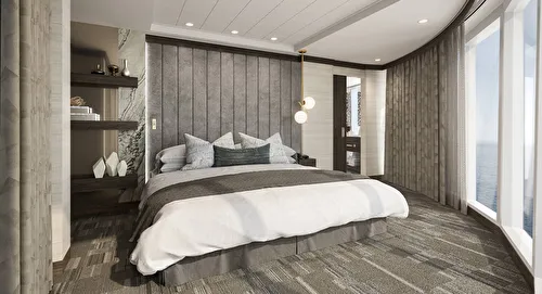 The Haven Deluxe Owner's Suite with Large Balcony