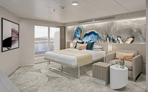 Forward-facing Club Balcony Suite With Large Balcony