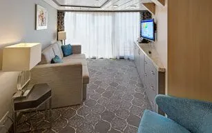 Spacious AquaTheater Suite - 1 Bedroom 