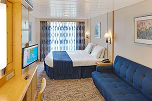 Spacious Ocean View Balcony