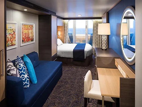 Ocean View Balcony Quad Gty