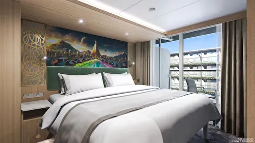 Concierge Family Stateroom with Garden View Verandah