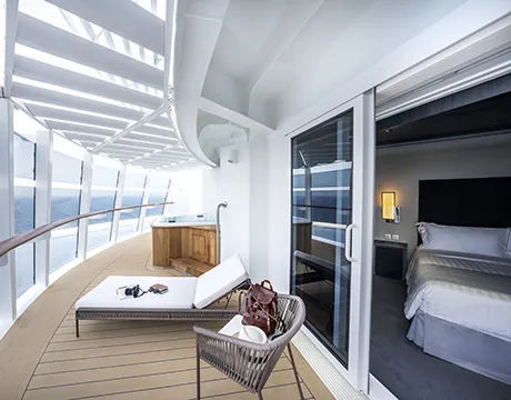 MSC Yacht Club Royal Suite with Whirlpool Bath