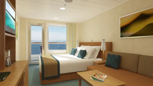 Aft View Extended Balcony