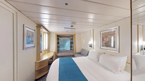 Spacious Ocean View Balcony