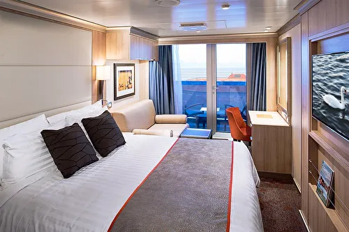 Verandah Stateroom (Partially Obstructed Views)