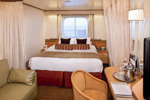 Large Ocean view Stateroom (Partial Sea View)