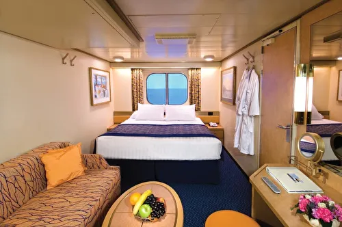 Large Ocean view Stateroom (Fully Obstructed View)