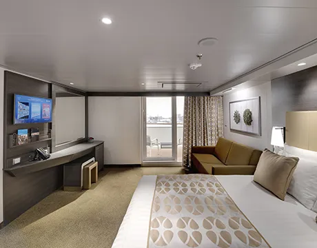 DELUXE BALCONY WITH PARTIAL VIEW FANTASTICA