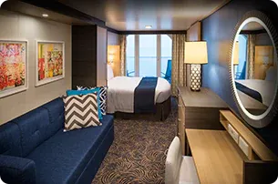 Connecting Oceanview Balcony