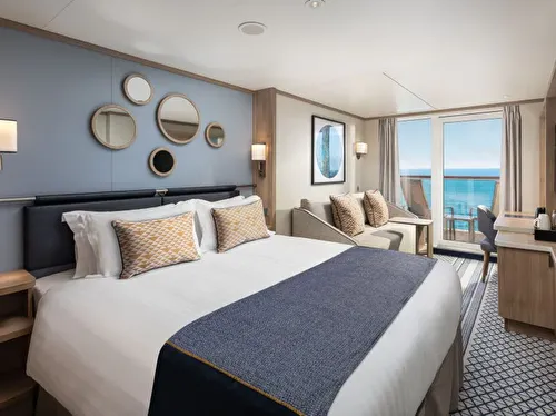 Deluxe Balcony with Sofa