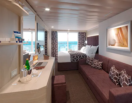 Deluxe Balcony with Partial View