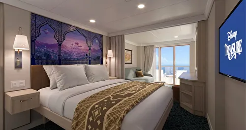 Deluxe Family Oceanview Stateroom with Verandah