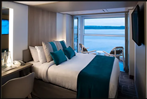 Edge Single Stateroom with Infinite Veranda
