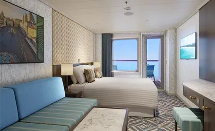 Terrazza Aft-View Extended Balcony