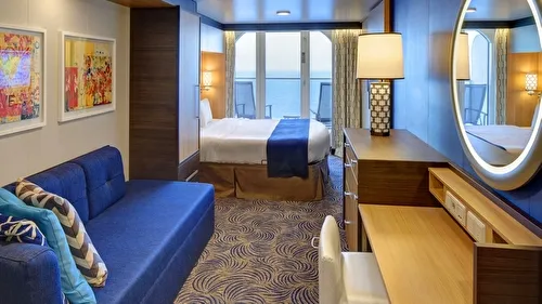 Connecting Oceanview Balcony