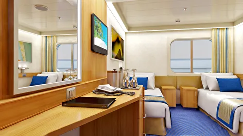 Interior with Picture Window (Obstructed Views)