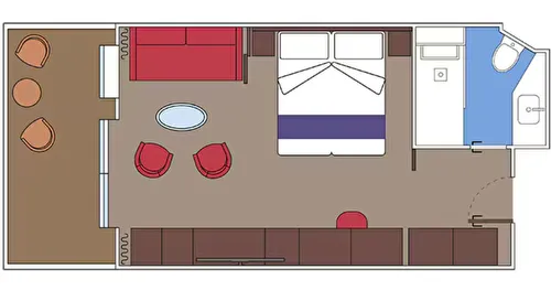 MSC Yacht Club Duplex Suite