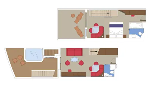 Msc Yacht Club Royal Suite with Whirlpool Bath