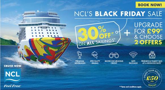 Feel Free on NCL with Premium Drinks and Much More