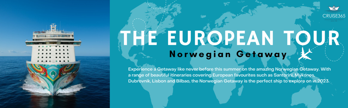 The European Tour on Norwegian Getaway in Summer 2023